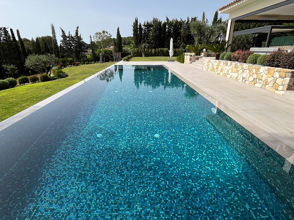 Piscine miroir Arcangues Mix mosaique